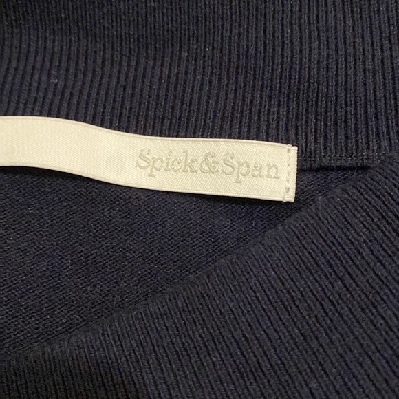 Spick & Span navy sweater. - Picture 4 of 8